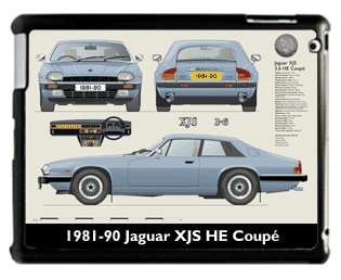 Jaguar XJS HE Coupe 1981-90 Large Table Cover